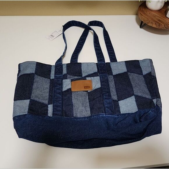 HUF Patchwork Denim Tote - Picture 5 of 10